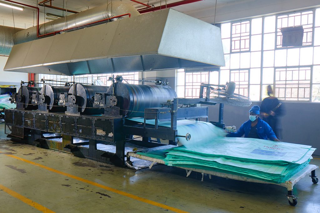 Custom printing on bulk bags