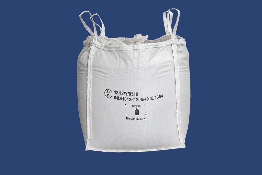What markings are needed on a UN-certified bulk bag?