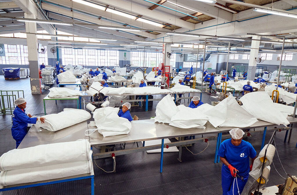 Custom Bulk Bag manufacturing facility in Durban